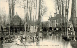 CPA PONTVALLAIN , Domaine De Fautreau , Le Coin Préféré - Pontvallain