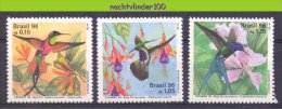 Mwe1800 FAUNA VOGELS KOLIBRIE HUMMINGBIRD BIRDS VÖGEL AVES OISEAUX BRASIL 1996 PF/MNH - Hummingbirds