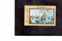 BF544    -     CUBA     -   BLOCCO FOGLIETTO USATO  "ESPAMER '87 "   /  CATALOGO   Y.T. NR.  100 - Blocks & Sheetlets