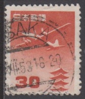 1952 - JAPAN - SG 674 [Ikaruga - Horyuji] + OSAKA - Luftpost