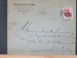 B/4646   LETTRE  CENSURE  BRUSSEL - Other & Unclassified