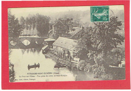 PONT ECREPIN PUTANGES 1913 PONT SUR L ORNE CARTE EN BON ETAT - Pont Ecrepin