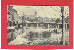 PUTANGES 1907 LE PONT DE L ORNE CARTE EN BON ETAT - Putanges