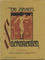 Boekje : De Zeven Sacramenten : 16 Pagina´s ( Formaat 19 X 14 Cm ) - Andere & Zonder Classificatie