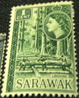 Sarawak 1964 Logging 1c - Mint - Sarawak (...-1963)