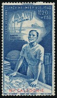 NOUV.-CALEDONIE 1942 - Yv. PA 38 *   Cote= 2,00 EUR - Quinzaine Impériale ..Réf.NCE23288 - Unused Stamps