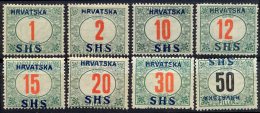 YUGOSLAVIA - JUGOSLAVIA - SHS HRVATSKA - PORTO - **MNH - 1918 - EXELENT - Segnatasse