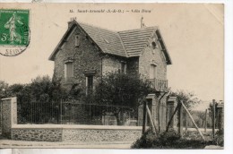 78. Saint Arnould. Villa Dina. Coin Haut Droit Abimé - St. Arnoult En Yvelines