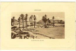 Carte Postale Ancienne Egypte -  Assouan. Elaphantine Island - Asuán