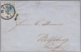 Österreich WIEN 1856-06-11 Faltbrief Nach Wolfsberg - ...-1850 Vorphilatelie