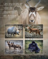 Niger. 2014 Endangered Species In Africa. (516a) - Gorillas