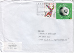 Cover Travel 2000 Germany - / BULGARIA ,Bulgarie (football-) - Lettres & Documents