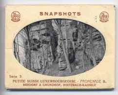 Carnet De 10 Photos Sur Petite Suisse Luxembourgeoise Berdorf A Grundhof Roitzbach Kasselt  Scan Total Du Contenu - Berdorf