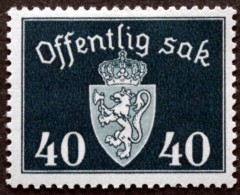 Norway  1938 Minr.30      MNH (**)  ( Lot L 3032 )    ( Lot 667 ) - Service