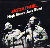 * LP *  HIGH SIERRA JAZZ BAND - JAZZAFFAIR (handsigned By Earl McKee)(USA 1980 EX!!!) - Autógrafos