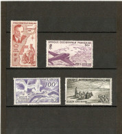 AFRIQUE OCCIDENTALE FRANCAISE  POSTE AERIENNE N° 11/12/13/14 NEUF * DE 1947 - Unused Stamps