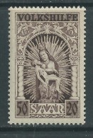 Sarre Occupation Française N° 267 XX Au Profit Des Oeuvres Populaires : 50 F. + 20 F. Brun Sans Charnière SinonTB - Unused Stamps