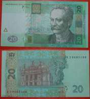 * LITERATURE  ★ Ukraine (ex. USSR, Russia) ★ 20 Grivnas  2005!!! CRISP UNC!   LOW START★NO RESERVE! - Ukraine