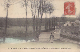 Saint-Nom-la-Bretèche 78 - Panorama Abreuvoir Et Lavoir - 1908 - St. Nom La Breteche