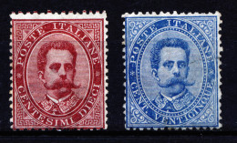 A2988) Italien Italy Mi.38A Und 40A Ungebraucht Ohne Gummi Unused W/ Gum - Mint/hinged