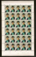 Nr. 1384 In Volledig VEL Van 30 ** MNH Met Variëteit " VLEK OP WANG " (zie Scan 2) ! Inzet 5 € ! - Other & Unclassified