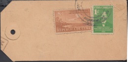 1951-H-11 CUBA. REPUBLICA. 1951. FERNANDO FIGUEREDO. ETIQUETA DE MUESTRA GRATUITA. FARMACIA. DRUG STORE. FREE SPECIMEN. - Cartas & Documentos