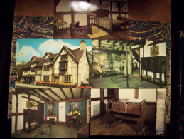 LOT 5 CPM. SHAKESPEARE ' S BIRTHPLACE STRATFORD UPON AVON Kitchen House Birthroom Baby Minder Desk - Stratford Upon Avon