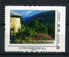 Le Beaufortain .  Adhésif Neuf ** . Collector " RHONE - ALPES "  2009 - Collectors