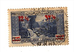 REPUBLIQUE LIBANAISE  - GRAND LIBAN - 9 TIMBRES - - Oblitérés