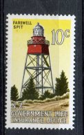 New Zealand 1949 10c  Lighthouse Issue #OY48  MNH - Fiscal-postal