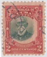 1910-42. CUBA. REPUBLICA. Ed.182. 2c. MAXIMO GOMEZ. CENTRO DESPLAZADO. DISPLACED CENTER. - Unused Stamps