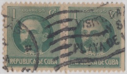 1917-133. CUBA. REPUBLICA. 1917. PATRIOTAS. 1c. JOSE MARTI. MARCA: VISITE CARDENAS Y SU PLAYA DE VARADERO. - Nuovi