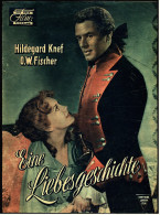 Das Neue Film-Programm Von Ca. 1954  -  "Eine Liebesgeschichte"  -  Mit Hildegard Knef , O.W. Fischer - Zeitschriften