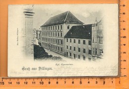 DILLINGEN: Gruss, Kgl. Gymnasium - Dillingen