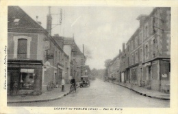 Longny-au-Perche (Orne) - Rue De Paris - Edition Réservé Dodier - Carte Non Circulée - Longny Au Perche