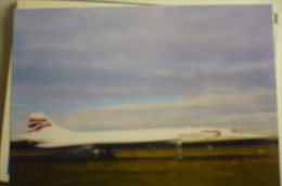 CONCORDE  BRITISH AIRWAYS  G BOAE   EDINBURGH AIRPORT - 1946-....: Modern Tijdperk