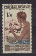 Polynésie Française - PA N° 1 Oblitéré - Gravure Sur Nacre - Used Stamps