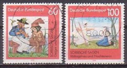 Sorbische Sagen, BRD  1576/77 , O ,  (G 1345) - Fairy Tales, Popular Stories & Legends