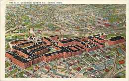 235177-Ohio, Akron, B.F. Goodrich Rubber Company Factory Buildings, Tire Plants, Akron Stationery No 13 By Curt Teich - Akron