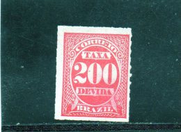 BRESIL 1890 * - Postage Due