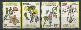 138 BOTSWANA 1974 - Noel Fleurs Blumen Flowers (Yvert 280/83) Neuf **(MNH) Sans Trace Charniere - Botswana (1966-...)