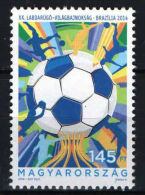 HUNGARY 2014 SPORT Soccer Football WORLD CUP BRAZIL - Fine Set MNH - Unused Stamps