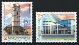 HUNGARY 2014 EVENTS Culture Architecture Debrecen STAMPDAY - Fine Set MNH - Unused Stamps