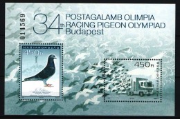 HUNGARY 2015 FAUNA Animals Birds PIGEON - Fine S/S MNH - Neufs