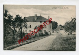 GRANGE FOUQUET-Ferme-Env. VIC SUR SEILLE-CARTE Allemande-Guerre-14-18-1WK-FRANCE-57-Feldpost- - Vic Sur Seille