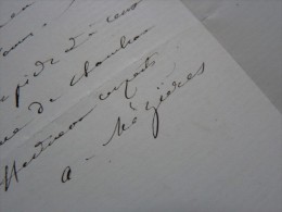 Alfred MEZIERES (1826-1915) - Historien Académie Française & Député NANCY - Autographe - Autographs