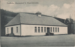 AK Turnhalle Obercarsdorf A Dippoldiswalde Schmiedeberg Ulberndorf Naundorf Reichstädt Oberfrauendorf Altenberg Luchau - Schmiedeberg (Erzgeb.)