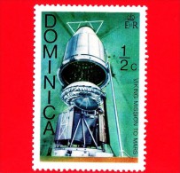 Commonwealth Of DOMINICA - 1976 - Viaggi Nello Spazio - Viking Missione Su Marte - ½ ¢ - Dominique (1978-...)