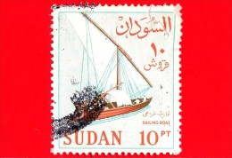 SUDAN  - 1962 - Barca A Vela - Sailboat - 10 - Soedan (1954-...)