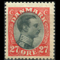 DENMARK 1918 - Scott# 110 King 27o MNH (XA265) - Nuovi